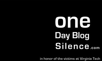 One Day Blog Silence